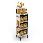 Castrol Lubricating Motor Oil Display Rack Engine Oil Display Rack For Garage
