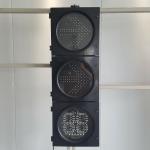 300MM 3-Section 2-Color Flip Door Right Turn And Countdown Timer Road Traffic
