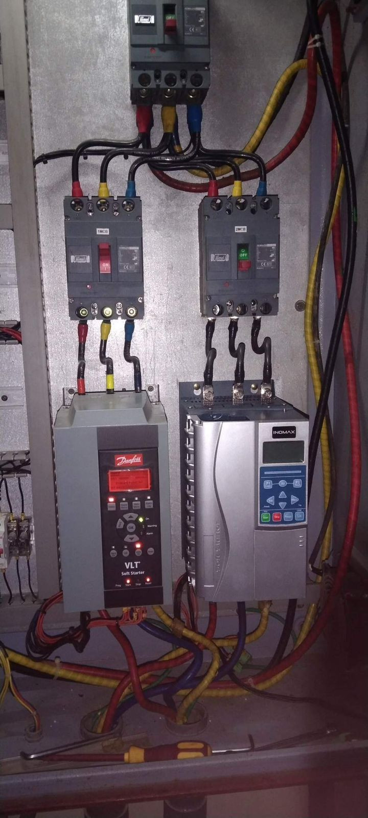 45KW AC Soft Starter INOMAX AST7000 VF Control For Conveyors And Crane