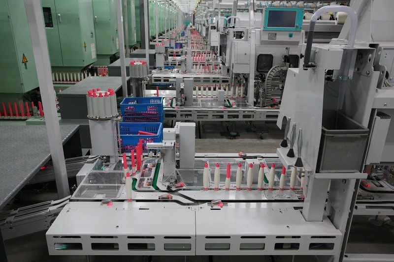 Blended Yarn / Cotton Spinning Machinery High Yield Top-Notch Components