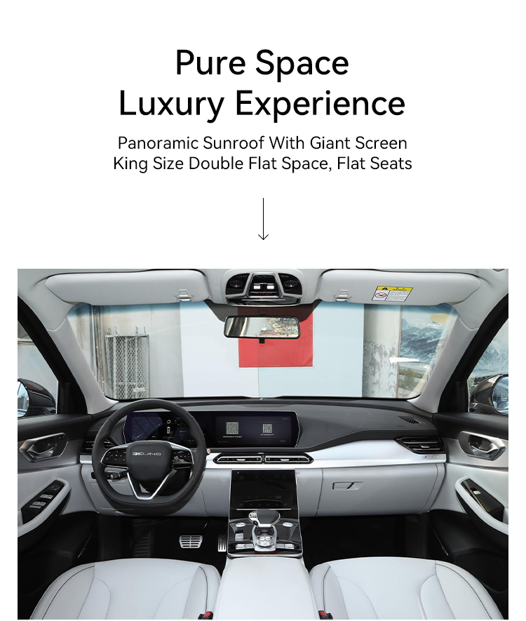 180km/h Maximum Speed 1.5T Engine Beijing X7 PHEV Hybrid Car 0km 4 Four Wheel Electric Vehicle Left Hand Drive Ev Car