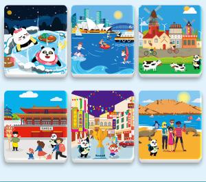 Quality Preschool Learning Brain Development Games , Mindfulness Games For Kids wholesale