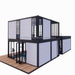 Wall 50/75/100mm Wave Sandwich Panel Customizable 20ft Container House