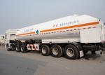 51550L Capacity LNG Tanker Semi Trailer With 3 Axles