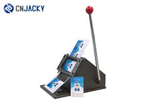 Quality Customized PVC ID Card Business Card Die Cutter Machine With Round Corners wholesale