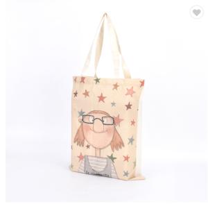 Customized 100gsm Sublimation Cotton Fabric Bag Canvas Cloth Shopping Bag