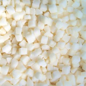 Quality IQF Frozen Pear Dice / Cube, peeled &amp; pitted wholesale