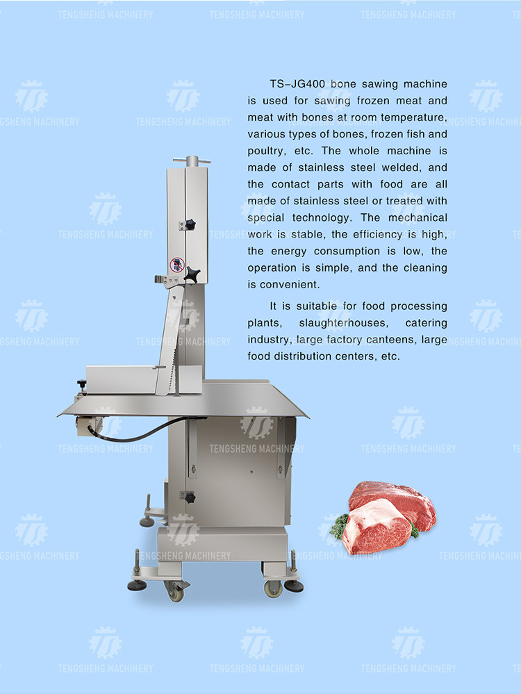 138KG Commercial vertical automatic bone sawing machine stainless steel cutting frozen meat cutting bone equipment