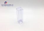 Hard Plastic Clear PVC Packaging Boxes 0.3mm Thickness High Durability 18cm