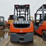 Multifunctional 3 Ton Japan Imported Used Toyota Forklift Ready In Low Working