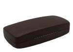 Leather Wrapped Hard Iron Glasses Case For Sunglasses