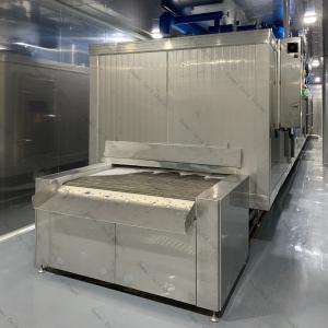 Quality 1000kg/h Automatic Tunnel Blast Freezer For Frozen Food Processing wholesale