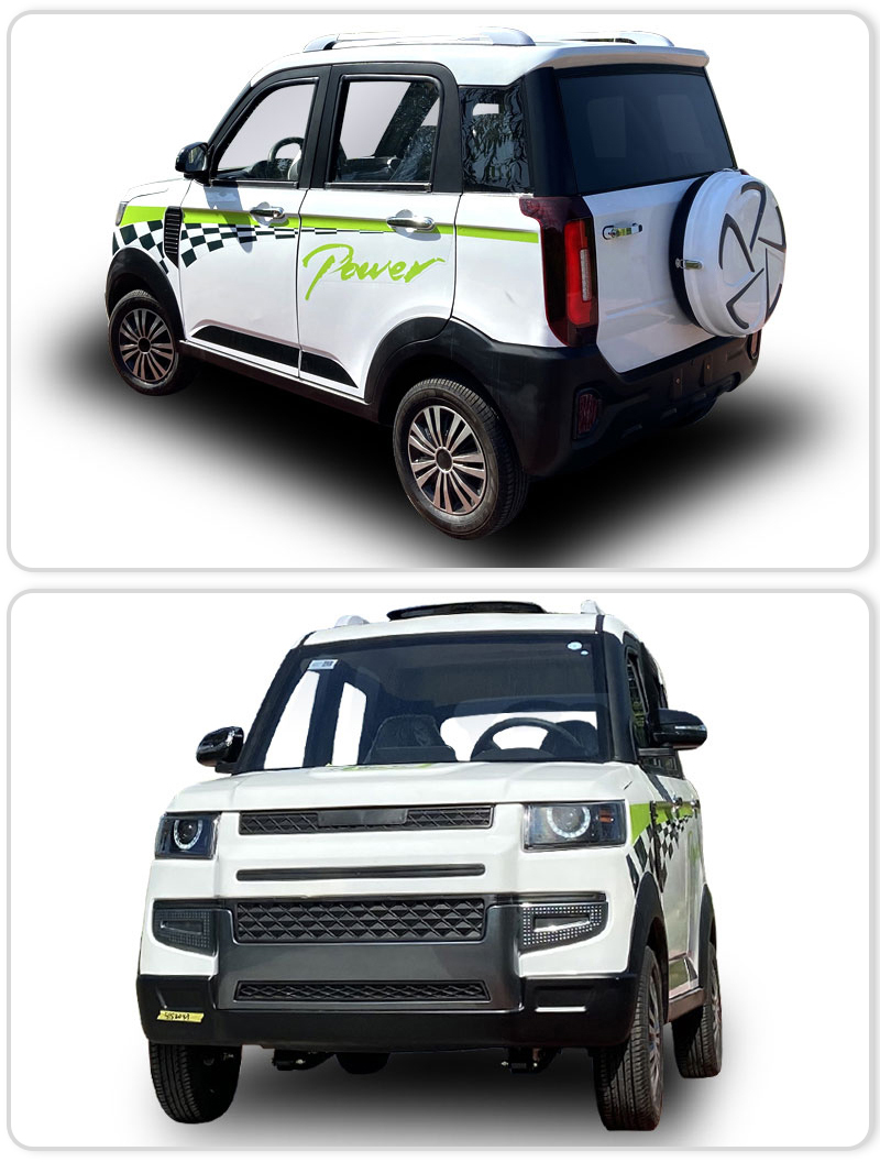 Small Size 1500kw Motor Integrated Front Axle Electric Car for Short Range City Travel