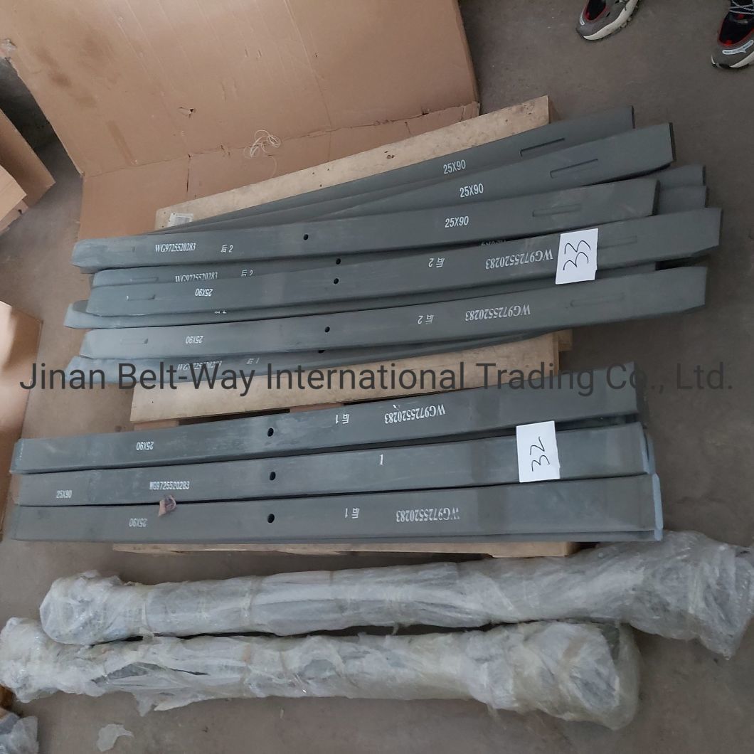 Sinotruk HOWO Truck Parts Truck Spare Parts Steel Leaf Spring Wg9725520283