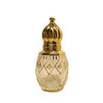 8ml Electroplating Carved Essential Oil Roller Bottle Perfume Packing Golden