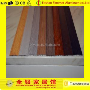 Quality Professional External Corner Tile Trim Wood Grain Aluminum Extrusion Tile Tirm wholesale
