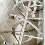 Chemical Fertilizer Mixer Wall Putty Powder Horizontal Mixing Machine Ribbon