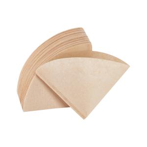 Quality Wood Pulp Greaseproof Disposable Coffee Filter Compostable Filter Paper Pads wholesale