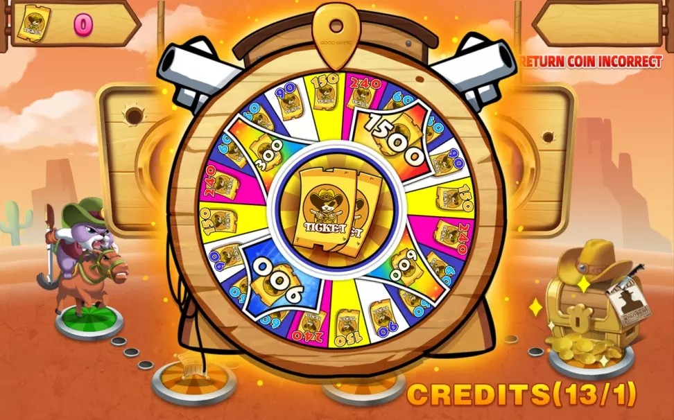 Customized Lottery Ticket Machine For Entertainment / Coin Operated Arcade Game