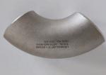316l Stainless Steel 90 / 180 Degree 2500lbs Pipe Fittings Elbows 4 Inch