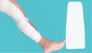 Quality Precut Thermoplastic Ankle Foot Drop Splint X-Ray Translucent Features wholesale