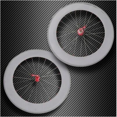 2014 popular High quality 700 carbon 88mm tubular wheelset 23mm width for road