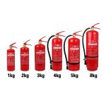 Dry Powder Carbon Dioxide Portable Fire Extinguisher
