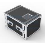 8U Rack Plywood Flight Case With Aluminum Frame