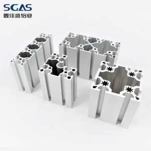 Quality Custom 6063 T5 Extruded Aluminum Extrusion Silver Anodizing Mill Finish wholesale