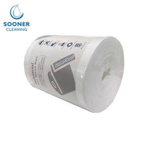 Quality High Strength Woodpulp Polypropylene 40g Industrial Wipers And Rags wholesale