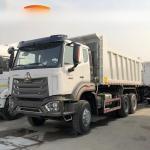 Left Steering Sinotruk Howo 6x4 Dump Truck Used 375hp 10 Wheels 20CBM Tipper