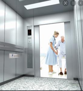 Quality 800KG Hospital Lifts For Patients wholesale