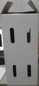 Quality printed paper cardboard boxes for vegetables and fruits packing wholesale