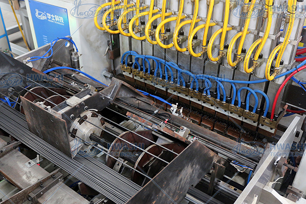 Advanced Automatic Wire Shelf Welding Machine For Wire Mesh Deck Shelving Production Line