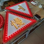 High Visibility Customized Size Road Traffic Warning Sign Board for Road Safety