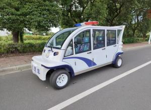 Quality 48V 4KW 30km/H Electric Security Patrol Vehicles 6 Passengers wholesale