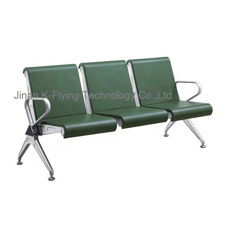 Infusion Three Seater Steel Chair , Airport Chair 3 Seater 68*175*78cm