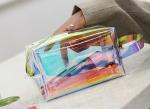 Transparent laser TPU cosmetic bag small portable lady ins wind super fire