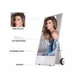 1920x1080 Movable Advertising Display LCD High Brightness Monitor