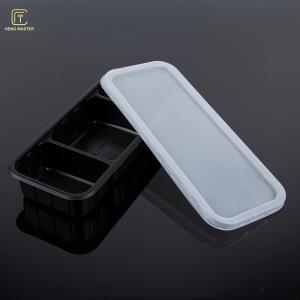 Quality Sushi Box Takeaway 23x10x4cm Frozen Food Tray Packaging wholesale