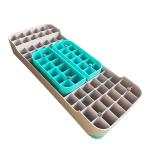 60mm Adjustable Aerobic Step Board 2 Levels Freestyle Aerobic Platform Green