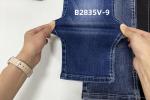 Available Stretchable Mid-weight Dark Blue Color Denim Fabric Ready Goods For
