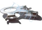 Durable Cu Stamping Terminal Contact Zn37 Metal Stamping Electric Parts in