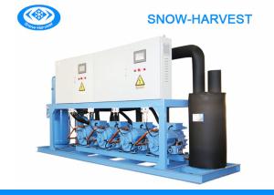 Quality Low Noise Refrigeration Compressor Unit Semi Sealed Piston Type Compressor wholesale