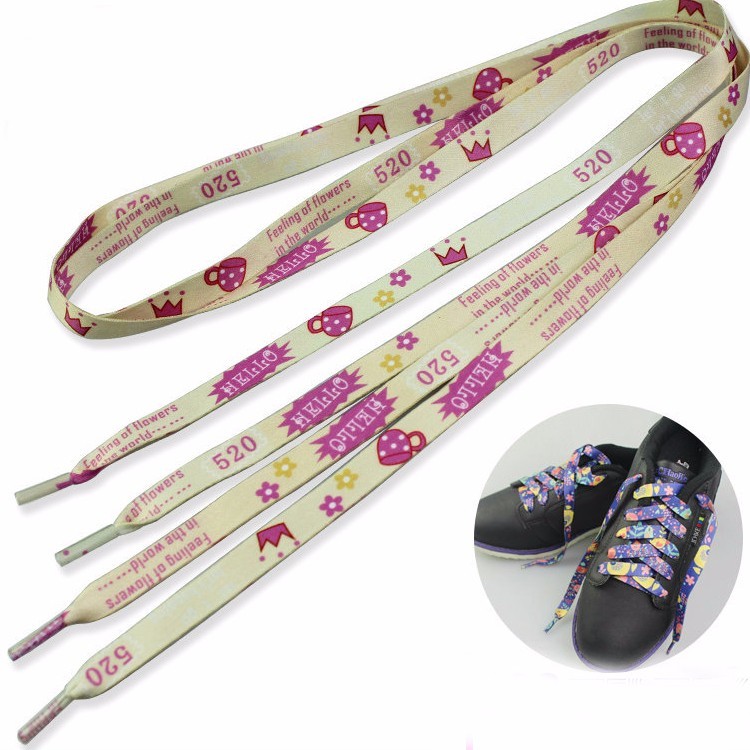 Cotton Nylon Leather Shoe Laces , Round Shoe Laces For Sports Shoes