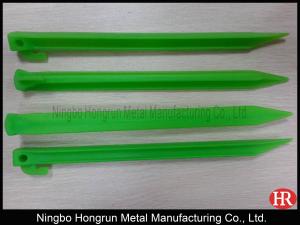 Quality 12 inch camping plastic tent stake wholesale