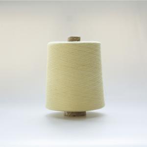 Quality FR Para Aramid Sewing Thread Yarn Raw Yellow Ne30/2 For Fabric Weaving wholesale