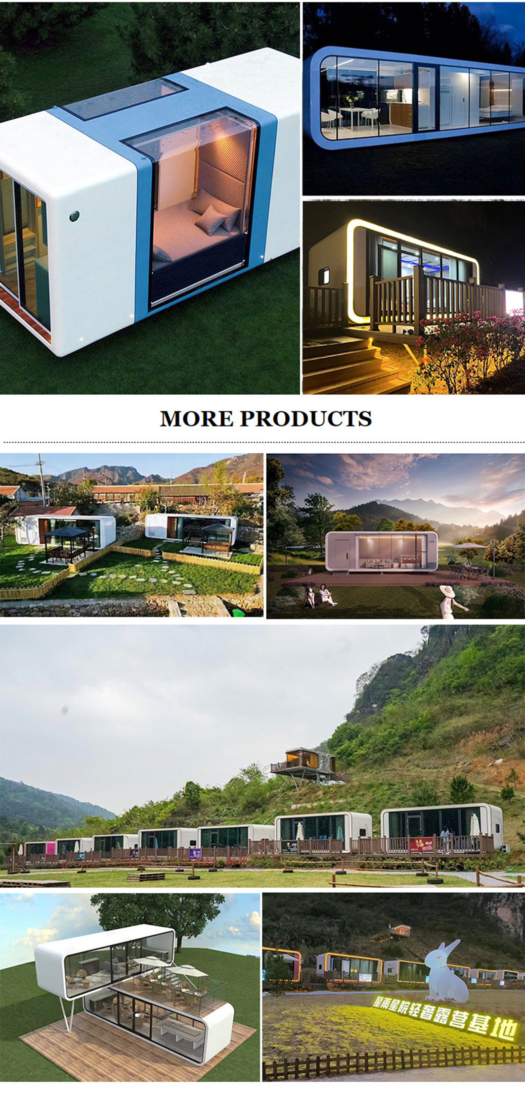 End Mobile Hangfa Apple Warehouse Contemporary Design Style Soundproof Luxury Cabin