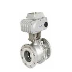 Dn65 Flange Connection Heavy Duty Electric Motorized Ball Valve
