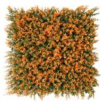 Foliage Artificial Grass Garden Wall 50X50cm 30mm